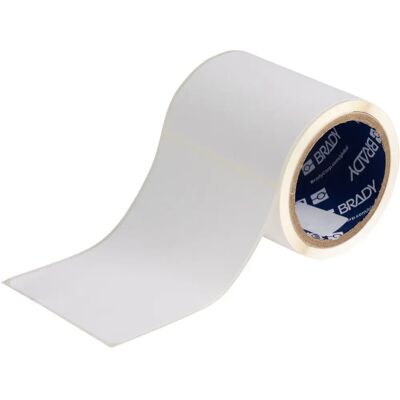 Brady - J4000 - 152,4 x 101,6 mm - Blanc - Étiquette - Publicité Brady - J4000 - 152,4 x 101,6 mm - Blanc - Étiquette - Publicité