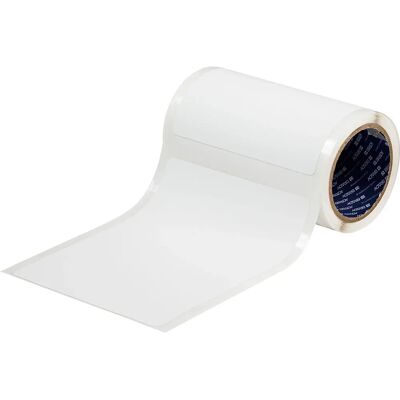 Brady J40PSL-267-2595 Blanc Rectangle Vinyle Étiquette - Publicité Brady J40PSL-267-2595 Blanc Rectangle Vinyle Étiquette - Publicité
