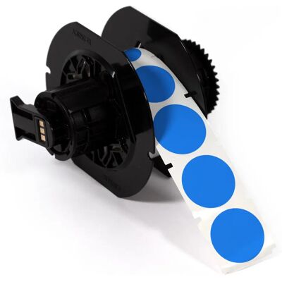 Brady - B30-D25-595-BL - Blau - 25 mm - Druckeretikett Brady - B30-D25-595-BL - Blau - 25 mm - Druckeretikett