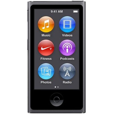Apple iPod nano 7G 16GB spacegrau - MP4-Player Apple iPod nano 7G 16GB spacegrau - MP4-Player
