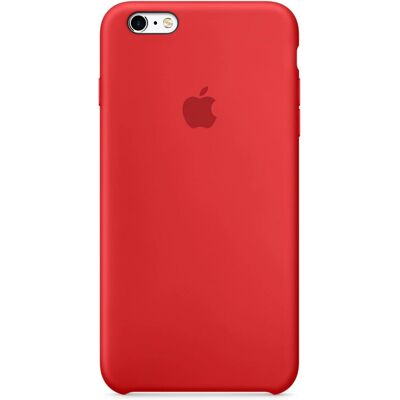 Apple MKXM2ZM/A Rode Siliconen Telefoonhoesje - Mobiele Cover Apple MKXM2ZM/A Rode Siliconen Telefoonhoesje - Mobiele Cover