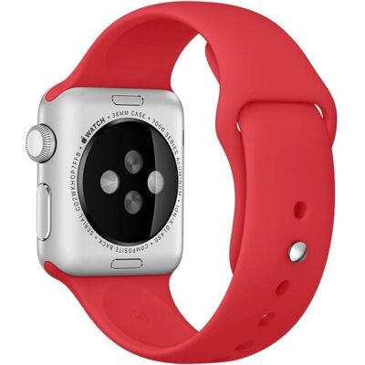 Correa Deportiva Roja de Apple para Apple Watch 38mm - Accesorios Wearables Correa Deportiva Roja de Apple para Apple Watch 38mm - Accesorios Wearables