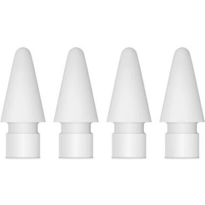 Apple - Náhradní špička pro stylus - 4 kusy - pro Pencil - Bílá Apple - Náhradní špička pro stylus - 4 kusy - pro Pencil - Bílá