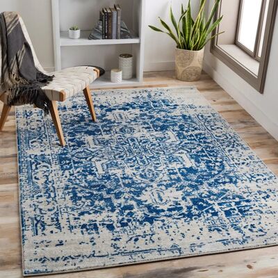 Surya SYRACUSA Vintage Blau Teppich - Orientalischer Stil Surya SYRACUSA Vintage Blau Teppich - Orientalischer Stil