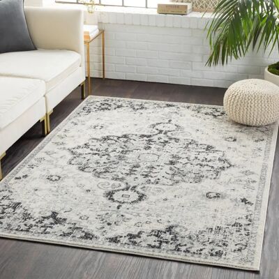 LIVABLISS Vintage Oriental Gray/Black 120x170 - Rug LIVABLISS Vintage Oriental Gray/Black 120x170 - Rug