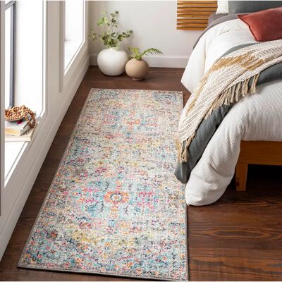 Surya Vintage Mehrfarbiger Korridorteppich - 80x220cm Surya Vintage Mehrfarbiger Korridorteppich - 80x220cm