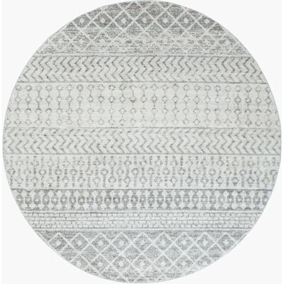 LIVABLISS Nice Rug - Round, Grey, 11mm, 160cm LIVABLISS Nice Rug - Round, Grey, 11mm, 160cm