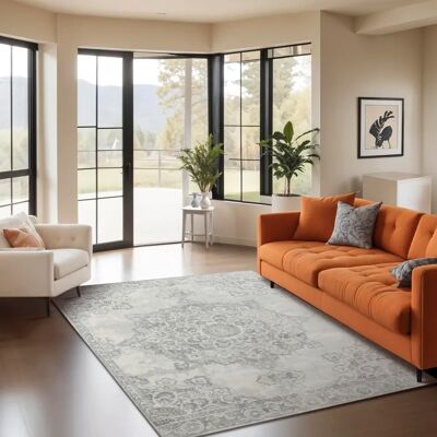 Surya CORO Grey Vintage Rug - Floor Heating Compatible Surya CORO Grey Vintage Rug - Floor Heating Compatible