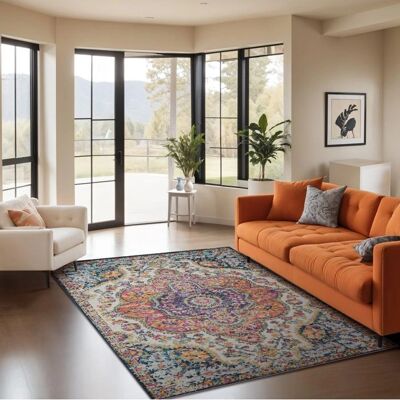 Surya Vintage Mehrfarbiger Teppich - 200x275cm - Orientalischer Stil Surya Vintage Mehrfarbiger Teppich - 200x275cm - Orientalischer Stil