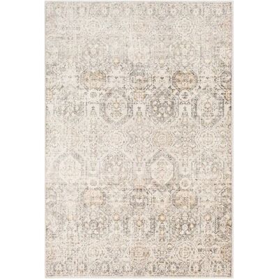 Surya Vintage Orientteppich - 160x220cm, Grau/Beige, Modell LOTUS Surya Vintage Orientteppich - 160x220cm, Grau/Beige, Modell LOTUS