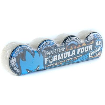 Spitfire Formula Four Kegelförmige Vollräder 99D 54mm - Skateboard Räder Spitfire Formula Four Kegelförmige Vollräder 99D 54mm - Skateboard Räder