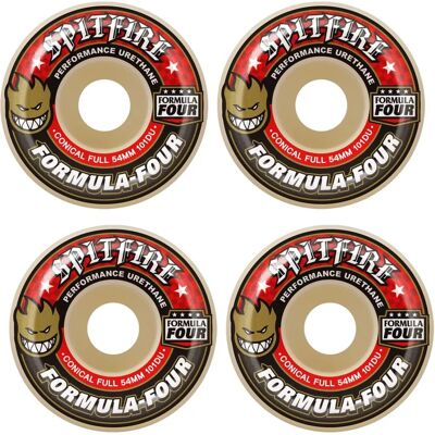 Spitfire Formula Four Conical Full 58mm Skateboardräder Spitfire Formula Four Conical Full 58mm Skateboardräder