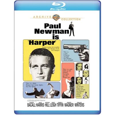Warner Archives Harper - Blu-ray Région A 1966 - Film - Publicité Warner Archives Harper - Blu-ray Région A 1966 - Film - Publicité