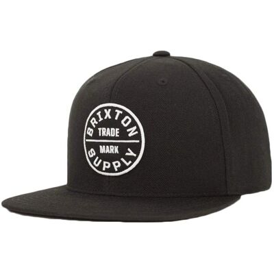 Brixton Oath III Snapback Cap - Schwarz - Unisex - Verstellbar - Cap Brixton Oath III Snapback Cap - Schwarz - Unisex - Verstellbar - Cap