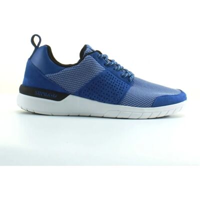 Supra Model 08027 442 - Blauwe textielen hardloopschoenen Supra Model 08027 442 - Blauwe textielen hardloopschoenen