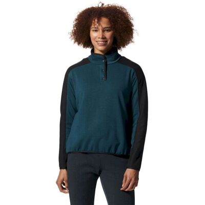 Mountain Hardwear Camplife Pull à Col Montant - Pull - Femme Dark Marsh - Publicité Mountain Hardwear Camplife Pull à Col Montant - Pull - Femme Dark Marsh - Publicité