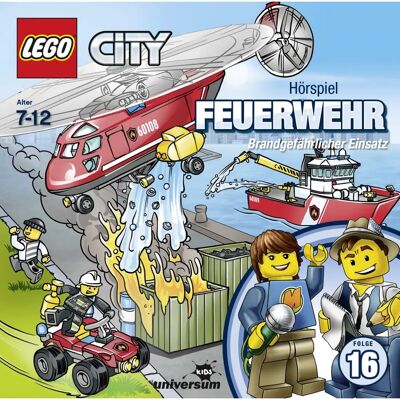 Lego City 16 Feuerwehr - Spielzeugset Lego City 16 Feuerwehr - Spielzeugset