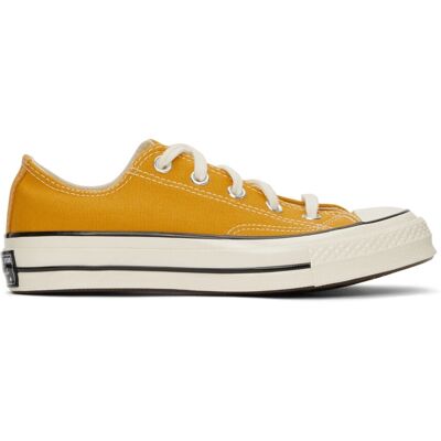 Converse Chuck 70 OX Sneakers - Zonnebloem/Zwart/Egret - Lage Top, Model 162063C Converse Chuck 70 OX Sneakers - Zonnebloem/Zwart/Egret - Lage Top, Model 162063C