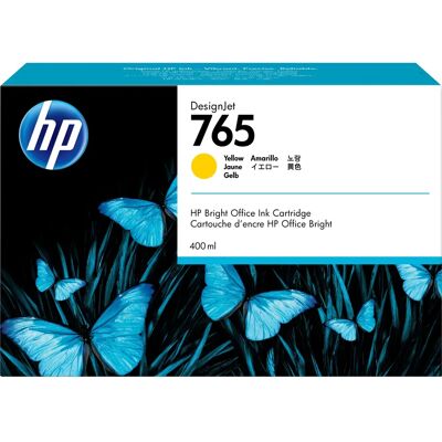 Cartouche d'encre jaune HP 765 - Cartouche d'imprimante - Publicité Cartouche d'encre jaune HP 765 - Cartouche d'imprimante - Publicité