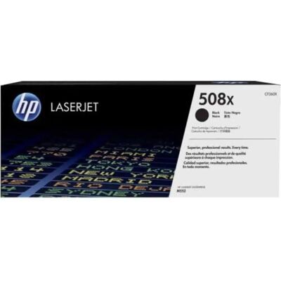 HP 508X Høj Kapacitet Original Toner til LaserJet - Sort HP 508X Høj Kapacitet Original Toner til LaserJet - Sort