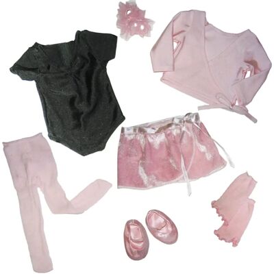 Teamson Kids Sophia's 7 Piece 18" Baby Doll Ballet Outfit - Doll Accessories Teamson Kids Sophia's 7 Piece 18" Baby Doll Ballet Outfit - Doll Accessories