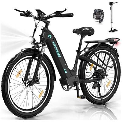 HITWAY 26x3.0 Elektrisches Fahrrad - Stadt Cruiser - E-Bike HITWAY 26x3.0 Elektrisches Fahrrad - Stadt Cruiser - E-Bike