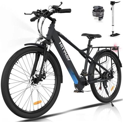 HITWAY Elektrorad - 26" Stadtbike - Bis zu 90 km Reichweite HITWAY Elektrorad - 26" Stadtbike - Bis zu 90 km Reichweite