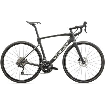 Specialized - Roubaix SL8 Sport 105 - Metallic Obsidian/Birch - 49 - road bike - Publicité Specialized - Roubaix SL8 Sport 105 - Metallic Obsidian/Birch - 49 - road bike - Publicité