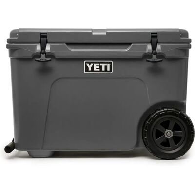 YETI Tundra Haul Charcoal - Grey Impact-Resistant Wheeled Cooler - Cool Box YETI Tundra Haul Charcoal - Grey Impact-Resistant Wheeled Cooler - Cool Box