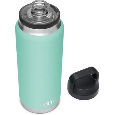 YETI Rambler 36 Oz (1065ml) Bottle with Chug Cap in Seafoam - Blue Green YETI Rambler 36 Oz (1065ml) Bottle with Chug Cap in Seafoam - Blue Green