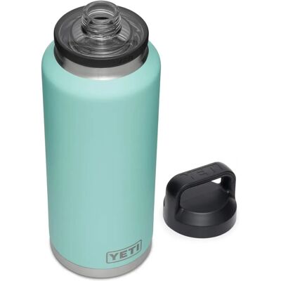 YETI Rambler 46 Oz (1.4L) Bottle with Chug Cap - Blue Green YETI Rambler 46 Oz (1.4L) Bottle with Chug Cap - Blue Green