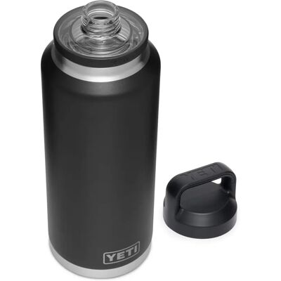 YETI Rambler 46 Oz (1.4L) Bottle with Chug Cap - Black YETI Rambler 46 Oz (1.4L) Bottle with Chug Cap - Black
