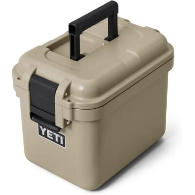 Yeti LoadOut GoBox 15 Tan Boîte de Rangement Résistante aux Chocs - Cooler - Publicité Yeti LoadOut GoBox 15 Tan Boîte de Rangement Résistante aux Chocs - Cooler - Publicité