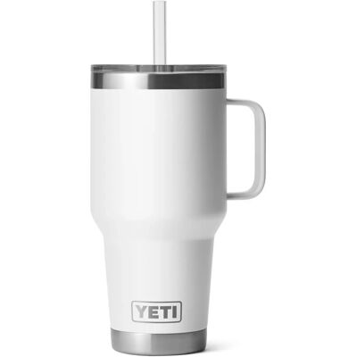 Yeti Rambler 35 Oz Sugerörs Mugg - Vit Yeti Rambler 35 Oz Sugerörs Mugg - Vit