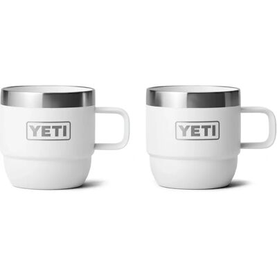 YETI Espresso Caneca - 180ml, Parede Dupla, Empilável - Copo de Café YETI Espresso Caneca - 180ml, Parede Dupla, Empilável - Copo de Café