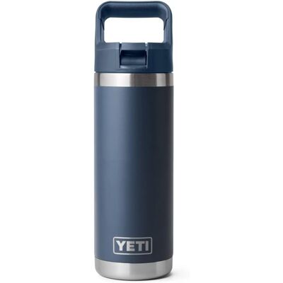 YETI Rambler Straw 18 OZ - Flaske, Marineblå, Vakuumisolert YETI Rambler Straw 18 OZ - Flaske, Marineblå, Vakuumisolert