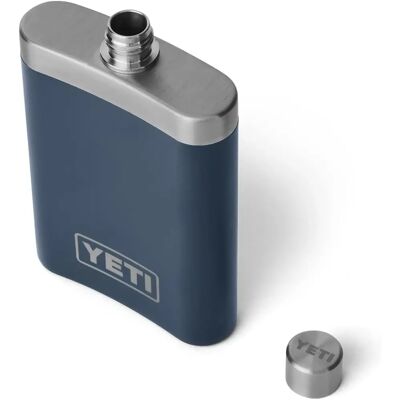 Yeti Rambler Flask - Azul escuro - 7oz - Frasco Yeti Rambler Flask - Azul escuro - 7oz - Frasco