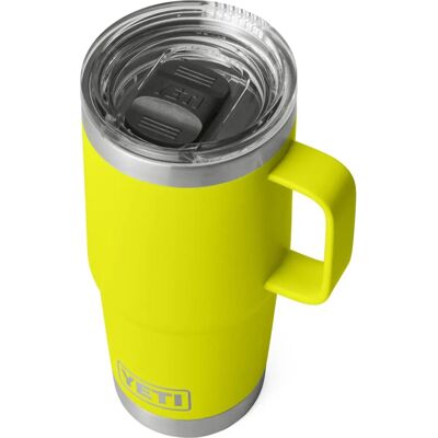YETI Rambler 20 OZ Travel Mug - Udendørsudstyr - Unisex - Firefly Gul YETI Rambler 20 OZ Travel Mug - Udendørsudstyr - Unisex - Firefly Gul