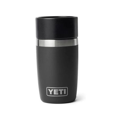 YETI - Rambler 8 oz - Preto - Aço inoxidável - Garrafa de água YETI - Rambler 8 oz - Preto - Aço inoxidável - Garrafa de água