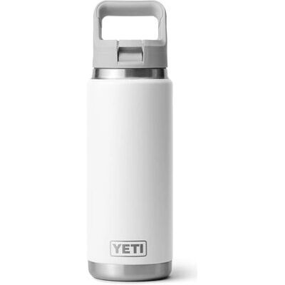 YETI - Rambler R26 C Straw Bottle - Blanc - 0.77L - Bouteille - Publicité YETI - Rambler R26 C Straw Bottle - Blanc - 0.77L - Bouteille - Publicité