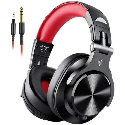Maxpower - Oneodio - Red - Wired - Headphones Maxpower - Oneodio - Red - Wired - Headphones