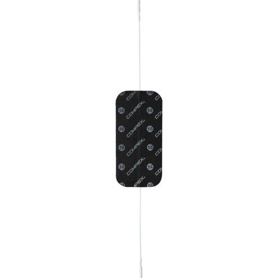 Marca Compex Modello Performance 2 pezzi, Elettrodi autoadesivi - Grande con Snap singolo Marca Compex Modello Performance 2 pezzi, Elettrodi autoadesivi - Grande con Snap singolo