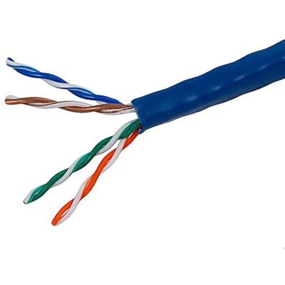 Monoprice 13680 Network Cable - Blue - 250ft - Cat5e UTP Monoprice 13680 Network Cable - Blue - 250ft - Cat5e UTP