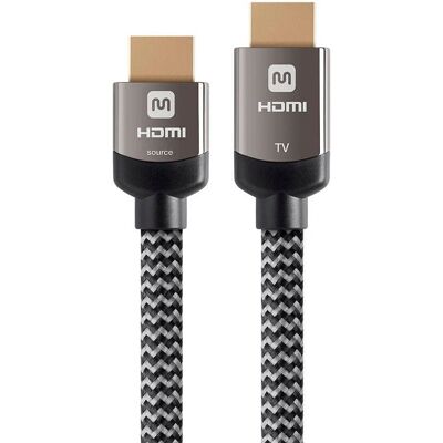 Monoprice 113758 Grey HDMI cable - 11 m, High Speed, 4K Monoprice 113758 Grey HDMI cable - 11 m, High Speed, 4K