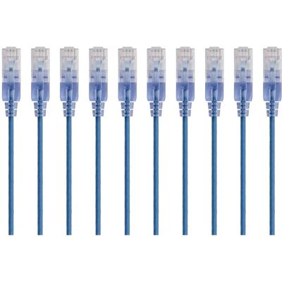 Monoprice 15158 Blue Network Cable - Cat6a Monoprice 15158 Blue Network Cable - Cat6a