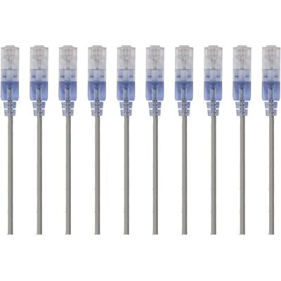 Monoprice - 15171 - Gray 4.27 m - Cat6a U/UTP - Cable Monoprice - 15171 - Gray 4.27 m - Cat6a U/UTP - Cable