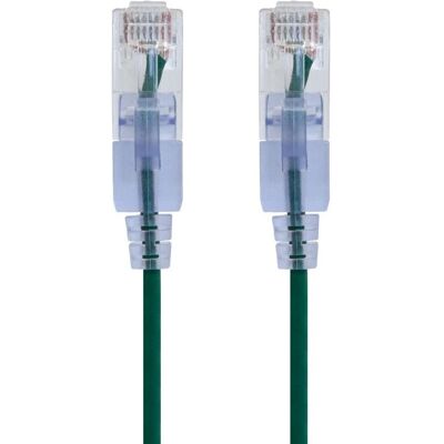 Monoprice - SlimRun Cat6A - Verde - 0,9 m - Cavo Ethernet Monoprice - SlimRun Cat6A - Verde - 0,9 m - Cavo Ethernet