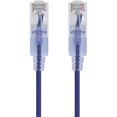 Monoprice - 16323 SlimRun Cat6A - Morado - 0.9 m - Ethernet Patch Cable Monoprice - 16323 SlimRun Cat6A - Morado - 0.9 m - Ethernet Patch Cable