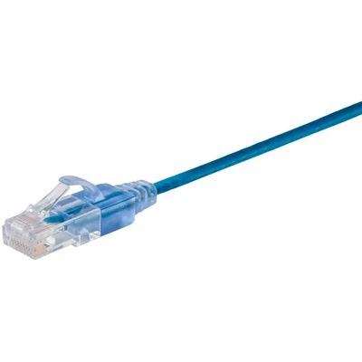 Monoprice 29454 Blue Network Cable - Cat6a U/UTP Monoprice 29454 Blue Network Cable - Cat6a U/UTP
