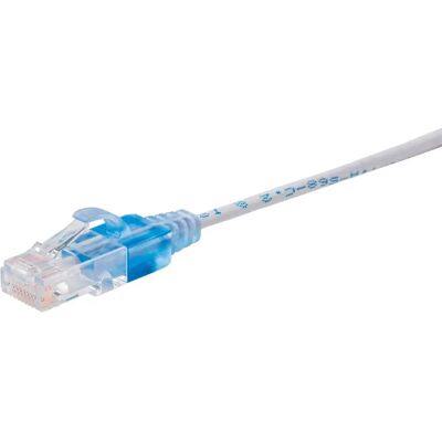 Monoprice - SlimRun Cat6A - White - 7.62 m - Cavo di rete Monoprice - SlimRun Cat6A - White - 7.62 m - Cavo di rete